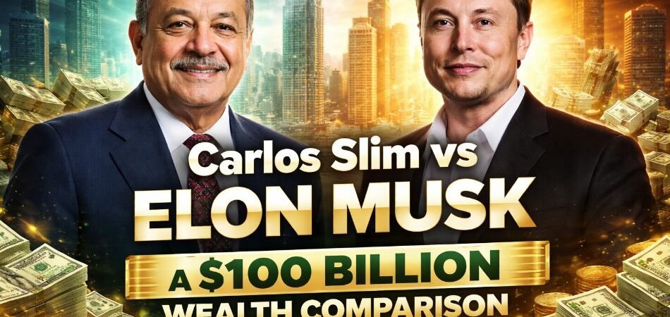 Carlos Slim vs Elon Musk –A $100 Billion Wealth Comparison