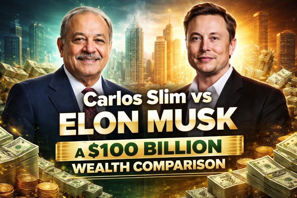 Carlos Slim vs Elon Musk –A $100 Billion Wealth Comparison
