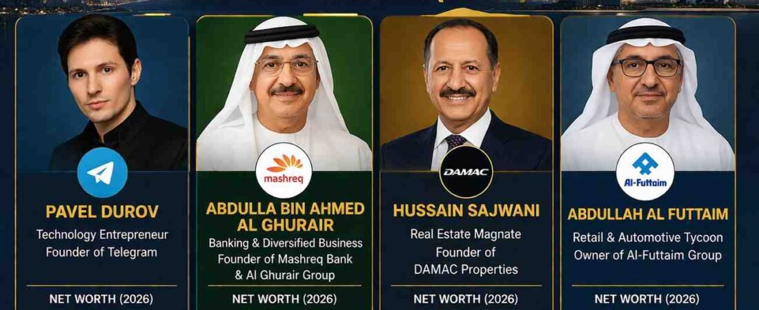 Top UAE Businessmen and Net Worth (2026)