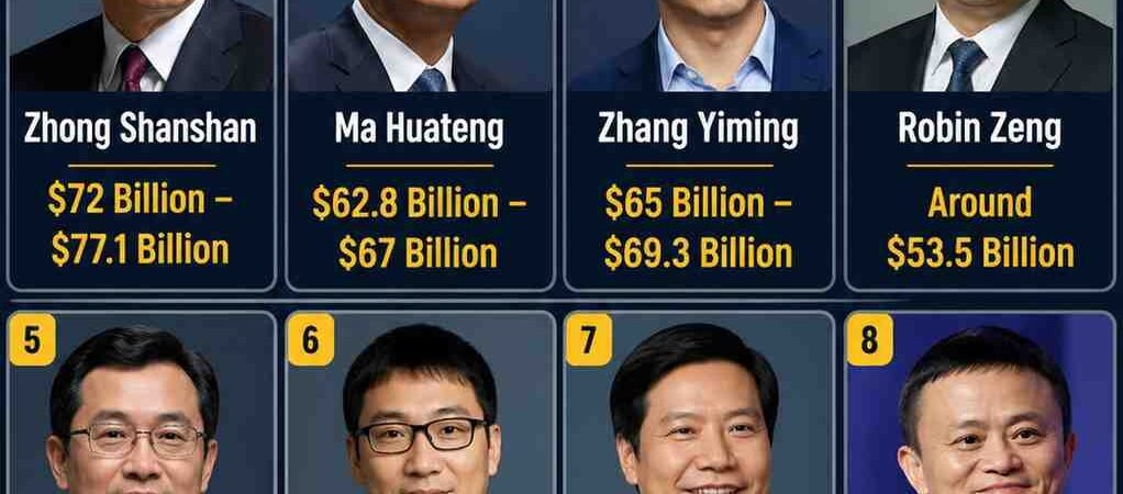 Top Richest Chinese Business Man Billionaires 2026: Net Worth & Companies