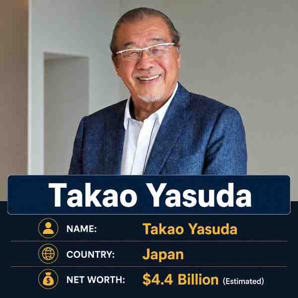 Takao Yasuda Net Worth, Biography, Family & Career